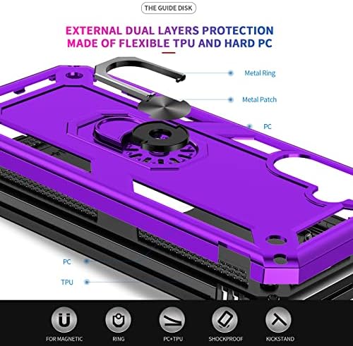 LeYi Samsung A14-es 5G az Esetben a Képernyő Védő, valamint a Kamera Lencséjét Védő [2 Csomag], A14-es Samaung Telefon Esetében