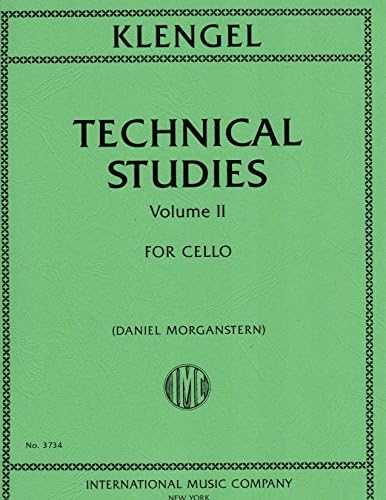 Klengel, Julius - Műszaki Tanulmányok, II. Kötet a Cselló, Szerkesztette Daniel Morganstern