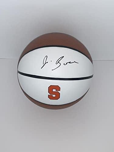 Jim Boeheim Aláírt Kosárlabda Syracuse Narancs Legenda Dedikált Bizonyíték Szövetség Coa - Dedikált Egyetemi Kosárlabda