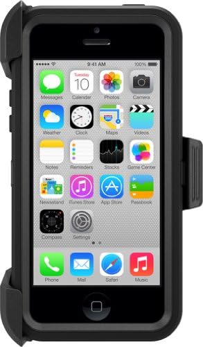 OtterBox Defender-Sorozat Esetében pedig Tok iPhone 5c - Kiskereskedelmi Csomagolás - Fekete