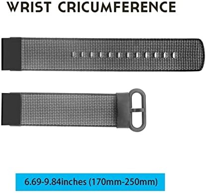 FEHAUK 22MM gyorskioldó Nylon Watchband Szíj, A Garmin Fenix 6X 6 Pro Smartwatch Easyfit Csukló Zenekar Fenix 5X 5 Plusz