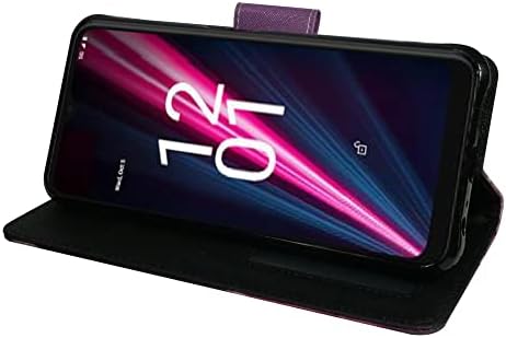Zase Design a T-Mobile REVVL 6 PRO 5G Tárca Telefon Esetében a Tasakot PU Bőr Flip Tok Aranyos Fedezze w/Állvány ID Kártya