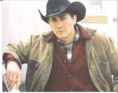 A Brokeback Mountain Jake Gyllenhaal a kabát & piros ing - 8 x-10 Film, Fotó 004