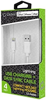 Cellet Lightning Kábel, iPhone Töltő Kábel (Apple MPI Hitelesített) Kompatibilis iPhone 14 Pro Max Plusz 13 12 11 Xr, Xs