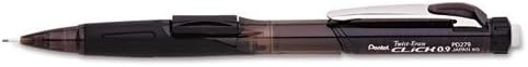 Csavar-Törlés KATTINTSON Mechanikus Ceruza, 0.9 mm, Fekete Hordó