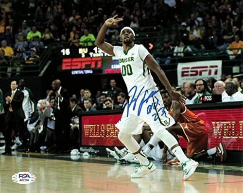 ROYCE O'NEALE aláírt 8x10 fotó PSA/DNS-Baylor Aláírt - Dedikált NBA-Fotók