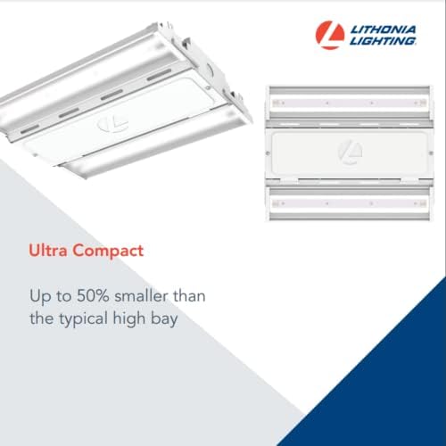 Lithonia Lighting CPHB 18LM MVOLT 40K Compact PRO LED-Öböl Fény, Magas Bay, 18000 Lumen, Fény 4000K
