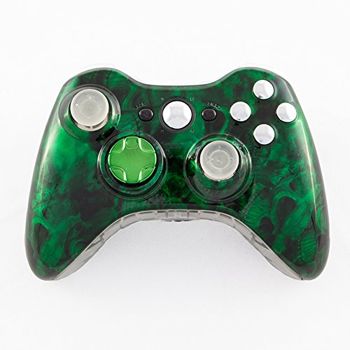 Candy Zöld Tenger Koponyák Xbox 360 Egyéni Vezérlő