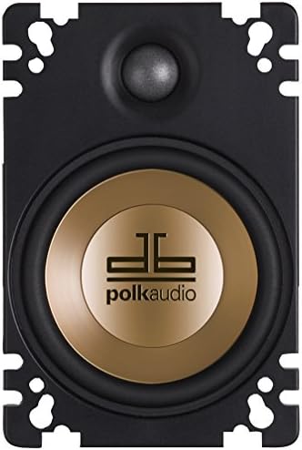 Polk Audio DB461P 4x6 Inch-es Koaxiális Lemez Stílusú Hangszóró (Pár, Fekete)