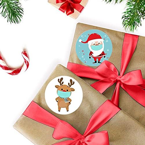 Matricák Holiday 1 Csomag Karácsonyi Roll Címke 500 Ajándék, Dekoráció Ajándék Matrica, Fali Matrica Szár Matricák