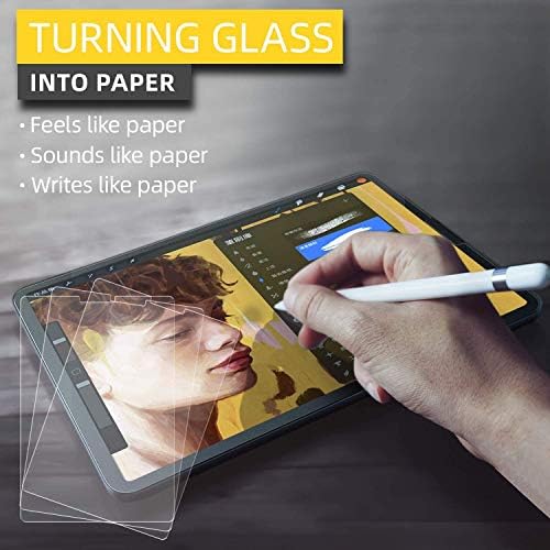 Tukellen Papír Képernyő Védő iPad 10 Generáció 10.9 inch(2022) Rajz Írás Olyan, Mint A Papír,Tükröződésmentes karcálló Matt
