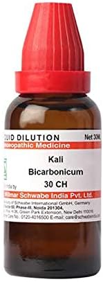 Dr. Willmar a Csomag Indiában Kali Bicarbonicum Hígítási 30 CH