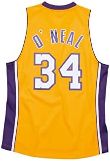 Mitchell & Ness-i NBA Los Angeles Lakers Shaquille O ' Neal 1999 Swingman Haza Jersey