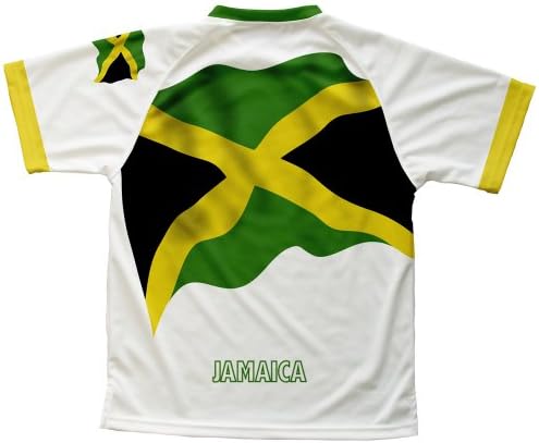 ScudoPro Jamaica Zászló Technikai T-Shirt a Férfiak, mind a Nők