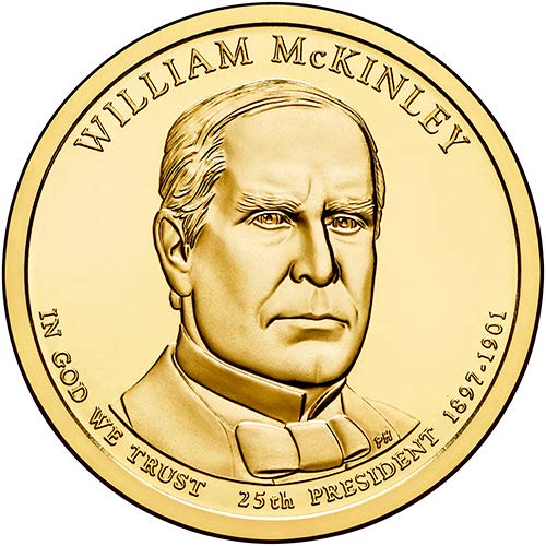 2013 P Pozíció B BU William McKinley Elnök Dollár Választás Uncirculated MINKET Menta