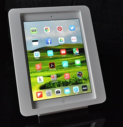 TABcare Kompatibilis iPad Air Anti-Theft Secureity Fehér Asztali Állvány POS, Kioszk, Bolt Kijelző, Show Kijelző, illik Tér,
