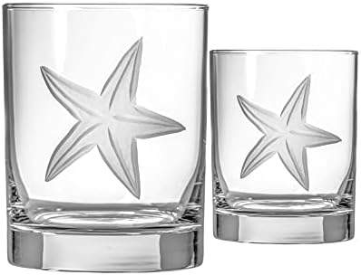 Rolf Üveg Csillag Kettős Régi Üveg 13 uncia sor 2 | ólommentes Üveg pohár | Gravírozott Pohár Whiskey Szemüveg | Büszkén
