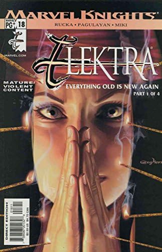 Elektra (3. Sorozat) 18 VF/NM ; Marvel képregény | Greg Horn - Greg Rucka