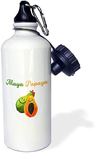 3dRose Maya Papaya - Aranyos Becenév Első Neve Rímel Édes Boldog Gyümölcs - Víz Palackok (wb-372778-1)
