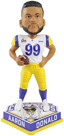 Aaron Donald Los Angeles Rams Super Bowl LVI Bajnokok Bólogatós NFL-Foci