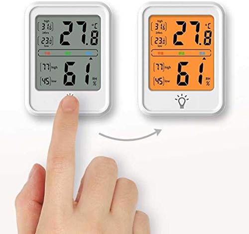 XJJZS Beltéri Kültéri Hőmérő Páratartalommérő °C/℉ Max/Min Hőmérséklet Páratartalom Monitor