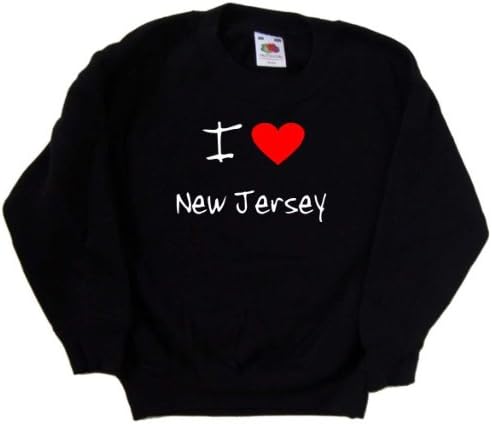 Én Szerelmes Szív New Jersey-Fekete Pulóver