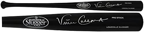 Vince Coleman Aláírt kolbásza Pro Stock Fekete Baseball Bat - Dedikált MLB Denevérek