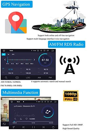 XISEDO Android 9.0 Autó Sztereó 9-es Dash négymagos Autoradio fejegység, Autós GPS Navigáció BMW 5-E39/BMW X5-E53 (Hosszabbító