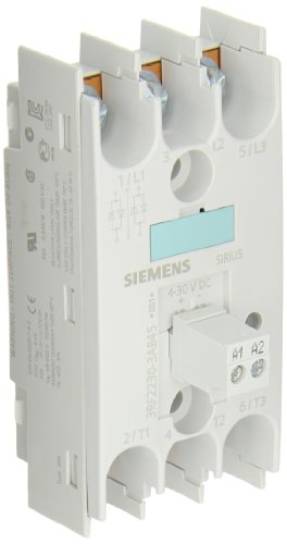 Siemens 3RS10 20-1DD20 Hőmérséklet-Ellenőrző Relé, Csavaros Terminál, Analóg Beállítás, 2 küszöbértékeket, 22.5 mm Széles,