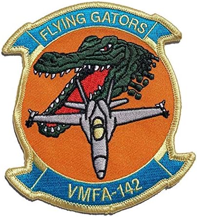 VMFA-142 Repülő Aligátorok Javítás – Műanyag, Hátlap