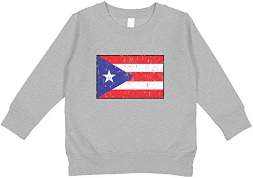 Amdesco Puerto Rico Zászló Puerto Ricó-I Kisgyermek Pulóver