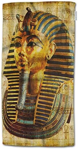 HGOD MINTÁK kéztörlő Gyptian,Régi Egyiptomi Papirusz a Fáraó Art Design kéztörlő Legjobb Fürdőszoba, Konyha, Fürdő, kéztörlő