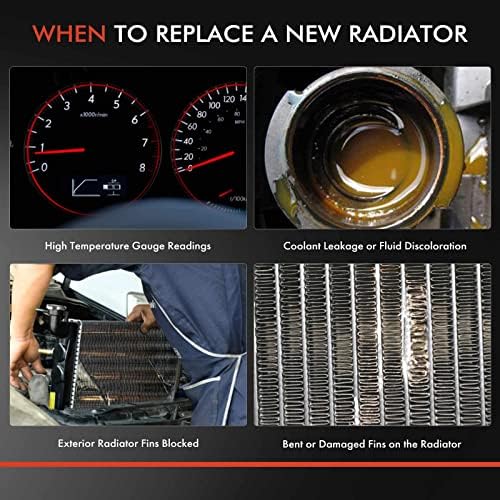 Egy-Prémium Motor Hűtőfolyadék Radiátor Közgyűlés a Sebességváltó Olaj Hűtő Kompatibilis Chevrolet Malibu 08-12 & Pontiac