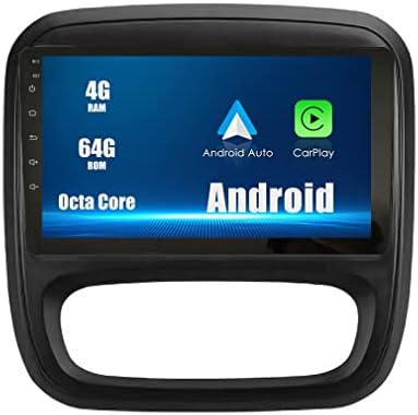 Android 10 Autoradio Autós Navigációs Sztereó Multimédia Lejátszó, GPS, Rádió, 2.5 D érintőképernyő forRENAULT TRAFIC/OPEL
