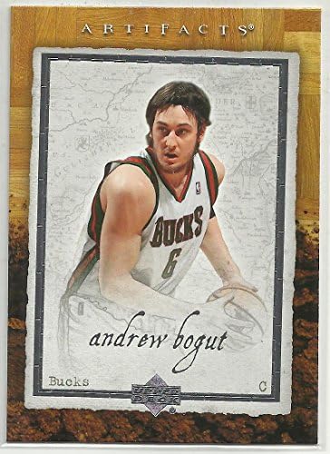 Andrew Bogut 2007-08 Felső szint Leletek NBA Kosaras Kártya 50 Milwaukee Bucks