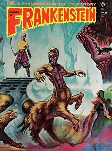 1962 RÉGI Kastély Frankenstein 21 Magazin - Kentaur a Borító sm