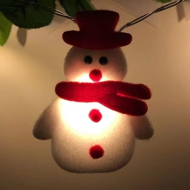WEYUE LED Karácsonyi Dekorációs Fények, Hóember String Fények Lanter,3 Éve