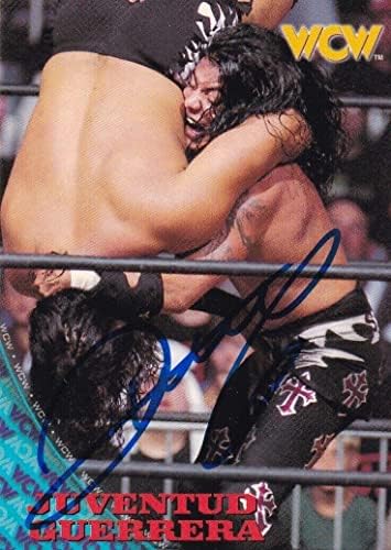 Juventud Guerrera Aláírt 1998 Topps WCW/nWo Újonc Kártya 25 RC WWE AAA ECW CMLL - Dedikált Birkózás Kártyák